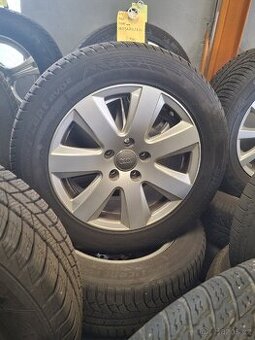 Alu kola Audi, 225/55 R16, zimní pneu