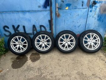Alu kola 5x120 r16 4x zimní pneu Nexen