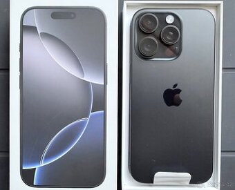 iPhone 16 Pro, 100% baterie, záruka