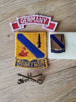 Originální důstojnické odznaky US army.