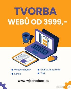 ⭐Tvorba webových stránek od 3999,-⭐