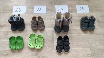 Chlapecké boty vel. 20, 21, 23