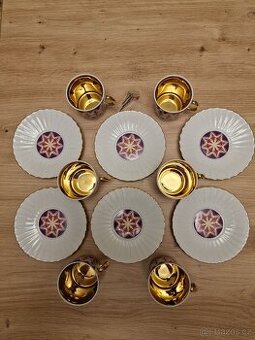 Exkluzivní RETRO Mokka/Kávová souprava "Aurelia" – Jarosla