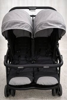 👶👶 Dvojitý kočárek GRACO – velmi pěkný stav