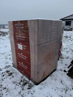 Broušená cihla plněná minerální vatou 44