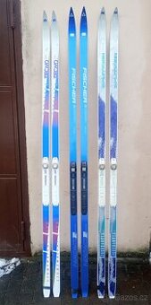 Běžky 190cm šupinky SNS