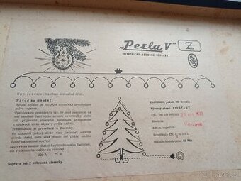 Retro vánoční osvětlení