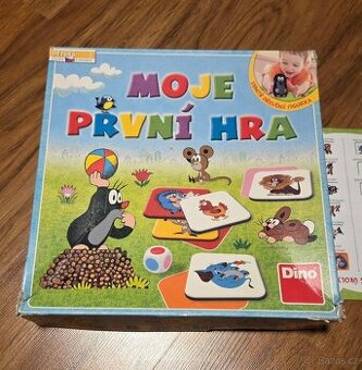 Desková hra Moje první hra DINO s krteckem