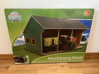 Nová, nerozbalená - Dřevěná garáž pro traktory