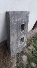 kominová hlava-pískovec