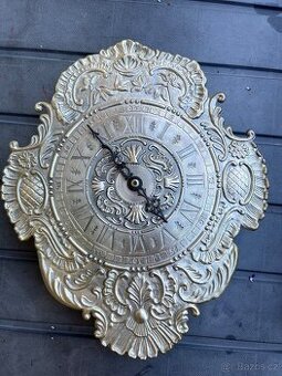 Starožitné cínové hodiny