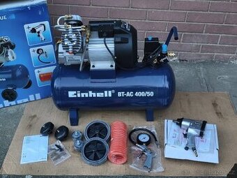Prodám NEPOUŽITÝ 2-pístový kompresor Einhell BT-AC 400/50 +p
