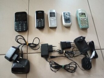 Mobily a nabíječky