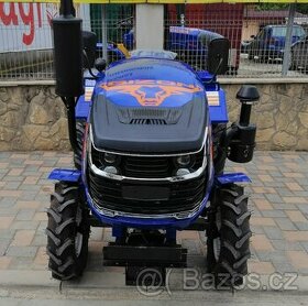 Traktor Bizon XT-20 s frézou a pluhem