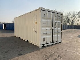 Lodní kontejner 20DV (6 x 2.5m) bílá barva - 1