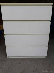 Ikea komoda malm bílá 4 zásuvky