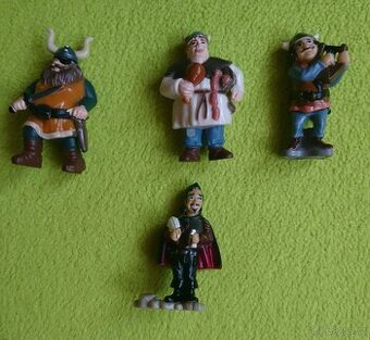 Kinder figurky Wickie und die starken Männer
