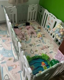 Dětská ohrádka 14 prvků (baby vivo)