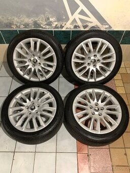 Alu kola Škoda R17 5X112 LETNÍ PNEU 225/45 R17 CEPEUS