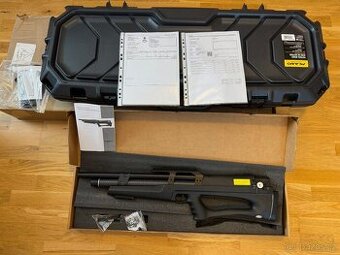 PCP větrovka Huben K1 6,35 včetně kufru Plano Molding atd.