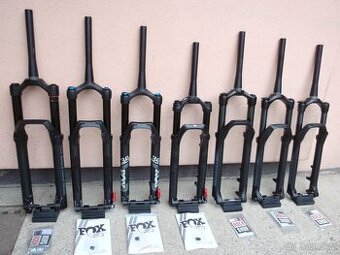 Nové vidlice Fox, Rock Shox, SR Suntour