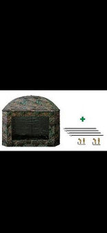 Suretti Deštník s bočnicí Full Cover 2man Camo 3,2m