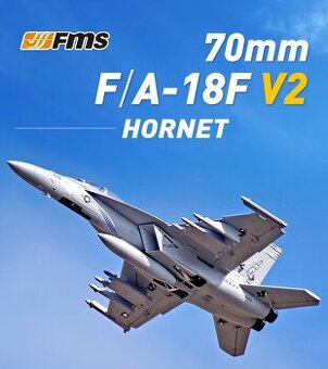 RC Letadlo JET FMS 70mm EDF F/A-18F V2 Super Hornet