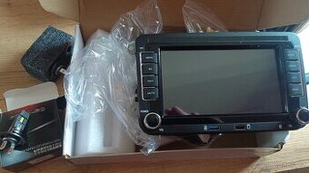 RÁDIO NAVIGACE ANDROID 13 CARPLAY VW PASSAT B6 B7 GOLF 5 6