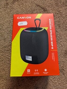 Přenosný reproduktor Canyon BSP-8 černý