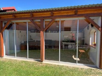 Zasklení do pergoly, terasy, sklo - výprodej