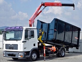 MAN  s hydraulickou rukou