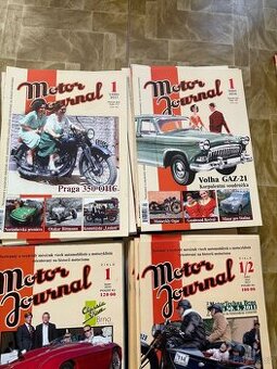 Několik kompletních vydání časopis Motor Journal