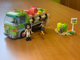 Lego friends Popelářský vůz