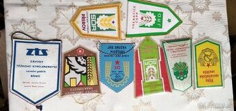 Historické vlaječky z do komunismu