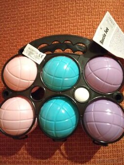 Hra petanque plastový 6 ks nový s visačkou Tedi