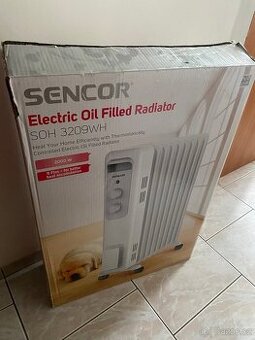 Olejový radiátor Sencor SOH 3209WH