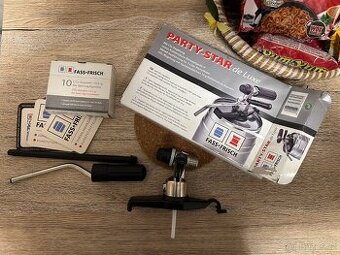 Výčepní zařízení Party Star Deluxe na 5-ti litrové soudky