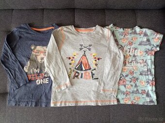Chlapecká trika 2-4 roky