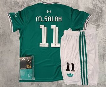 dětský dres SALAH Liverpool FC 25/26 green