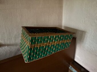 Dobové vybavení obchodu - Retro koš na pečivo z konzumu