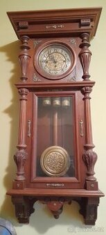 Nástěnné hodiny pendlovky trojzávažové čtvrťové - 1