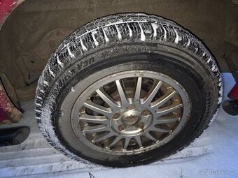 VW T4 ALU ZIMNÍ PNEU 195/70R15C M+S