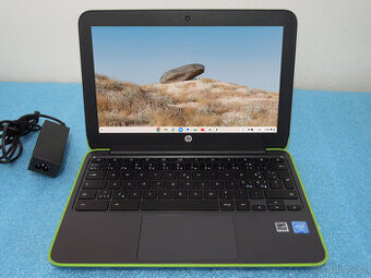 Dotykový HP Chromebook 11 G5 EE Green Intel 4/64GB 1366x768