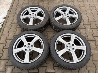 4x al kola 5x112 18 + pneu zimní 245/45 R18
