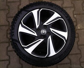 Alu kola originál Toyota Aygo 4x100 R17 KRÁSNÁ SADA