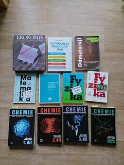 Prodám učebnice převážně pro střední školu