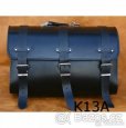 Kožený kufr - válec na chopper 50cm typ 13A,B,C