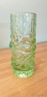 František Pečený Dračí hlava sklo UNION - Heřmanova huť