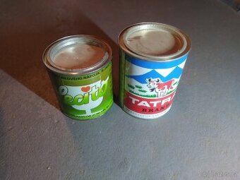 Staré plechovky Tatra Lecito Retro