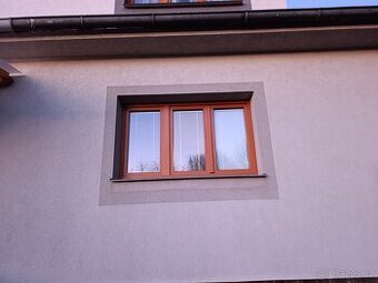 Plastové okno 3 divné s dvojsklem